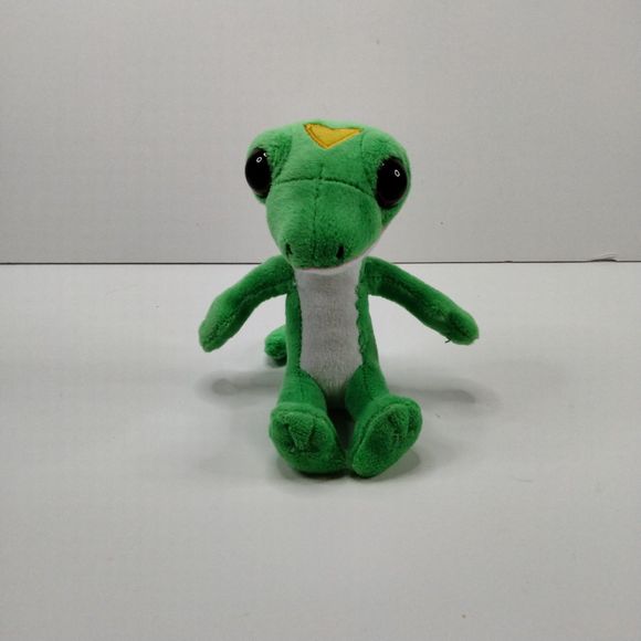 Geico Gecko Mascot Plush Stuffed Animal Lizard 5" Geico Insurance Advertisement - Picture 2 of 13
